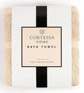 Beige Weave Bath Towel