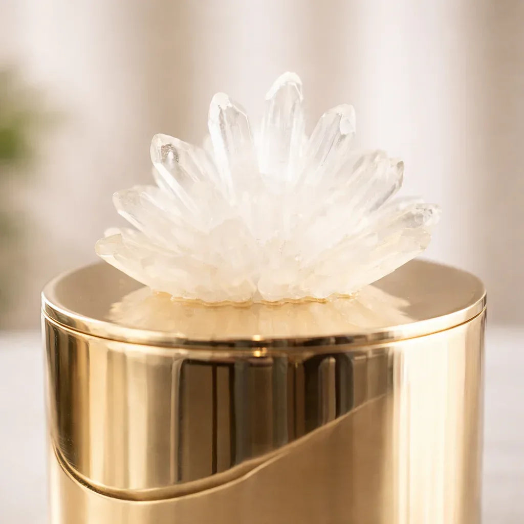 Crystal Flower Decoration Duo