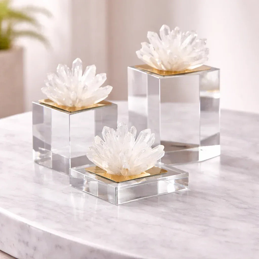 Crystal Flower Ornament