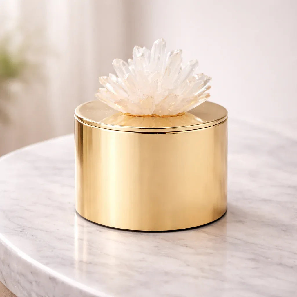 Crystal Flower Decoration Duo