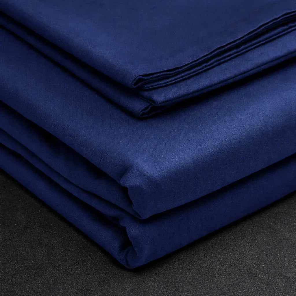 Blue Luxe Bed Sheet Set - 300 Thread Count