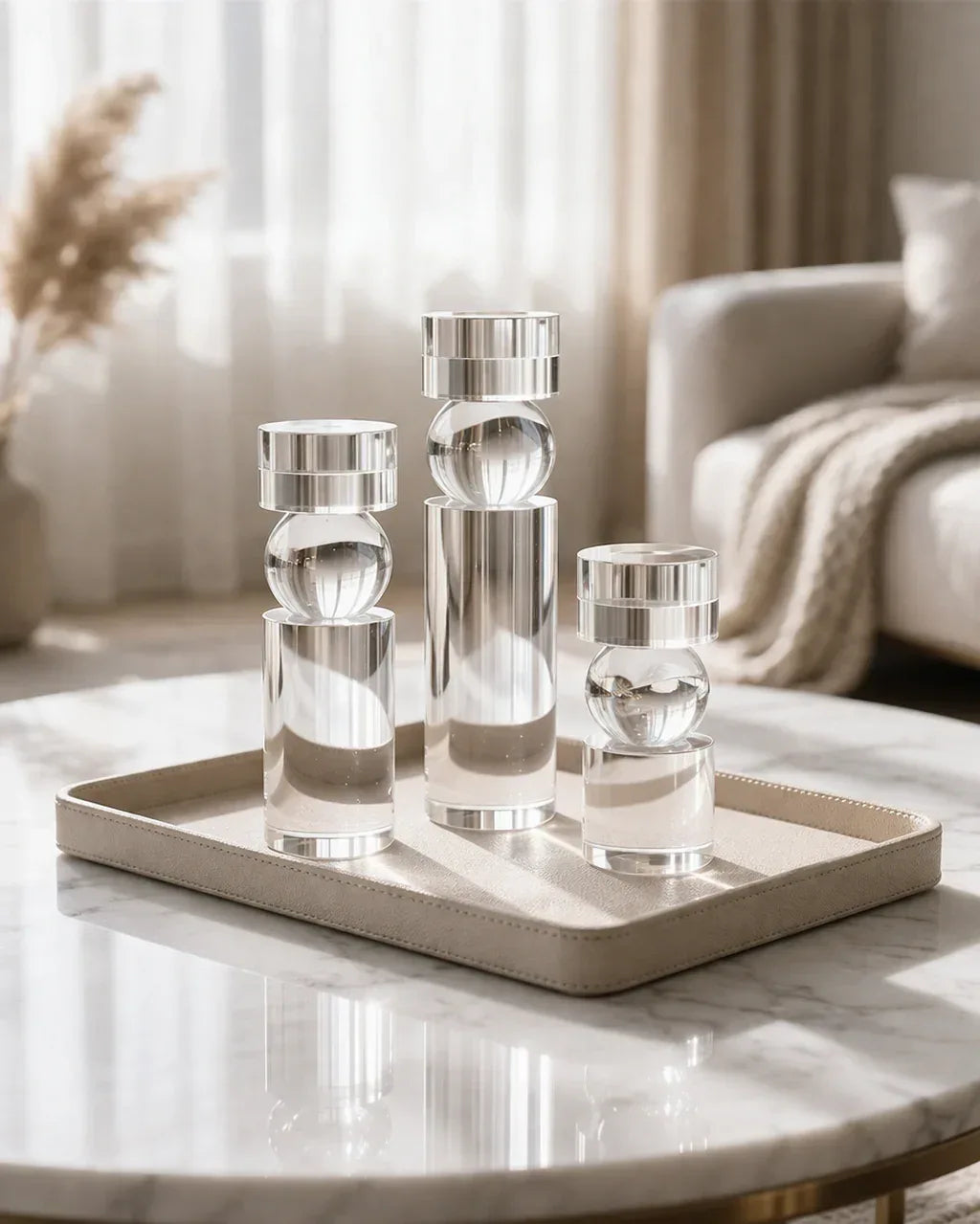 Crystal Candle Holder