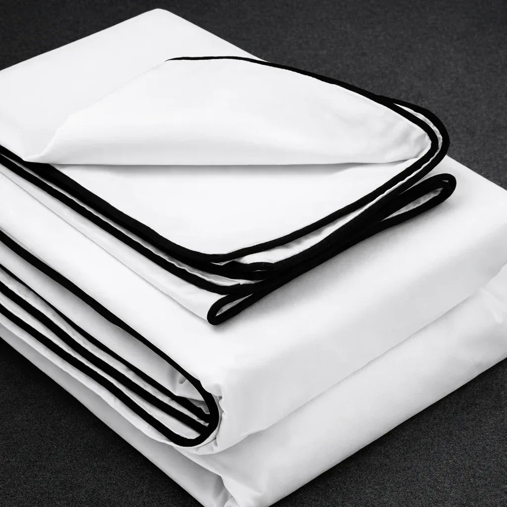 Chrome Duvet Cover Set - 300 Thread Count