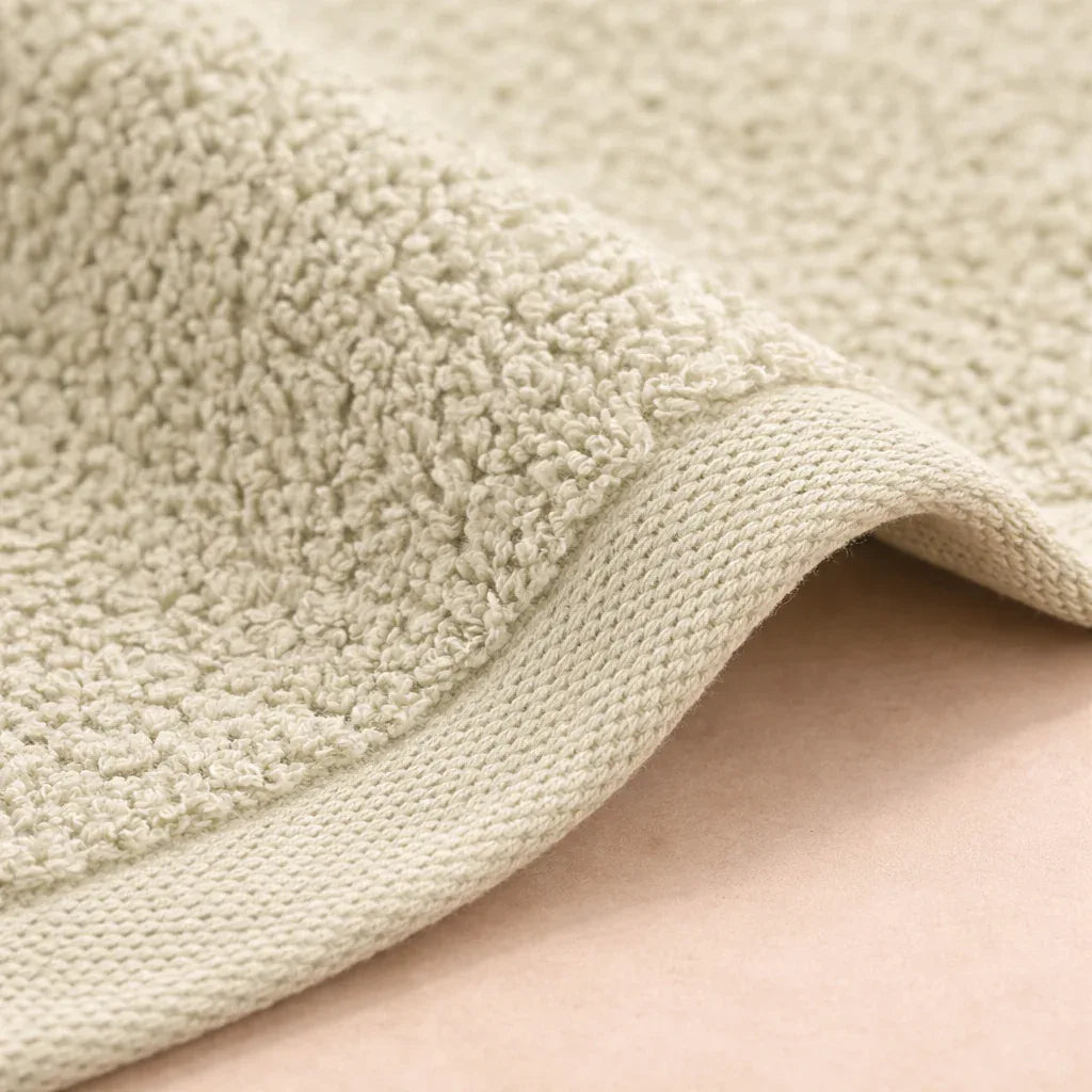 Grey Weave Face Towel - Set of 4