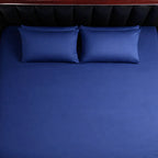 Blue Luxe Bed Sheet Set - 300 Thread Count