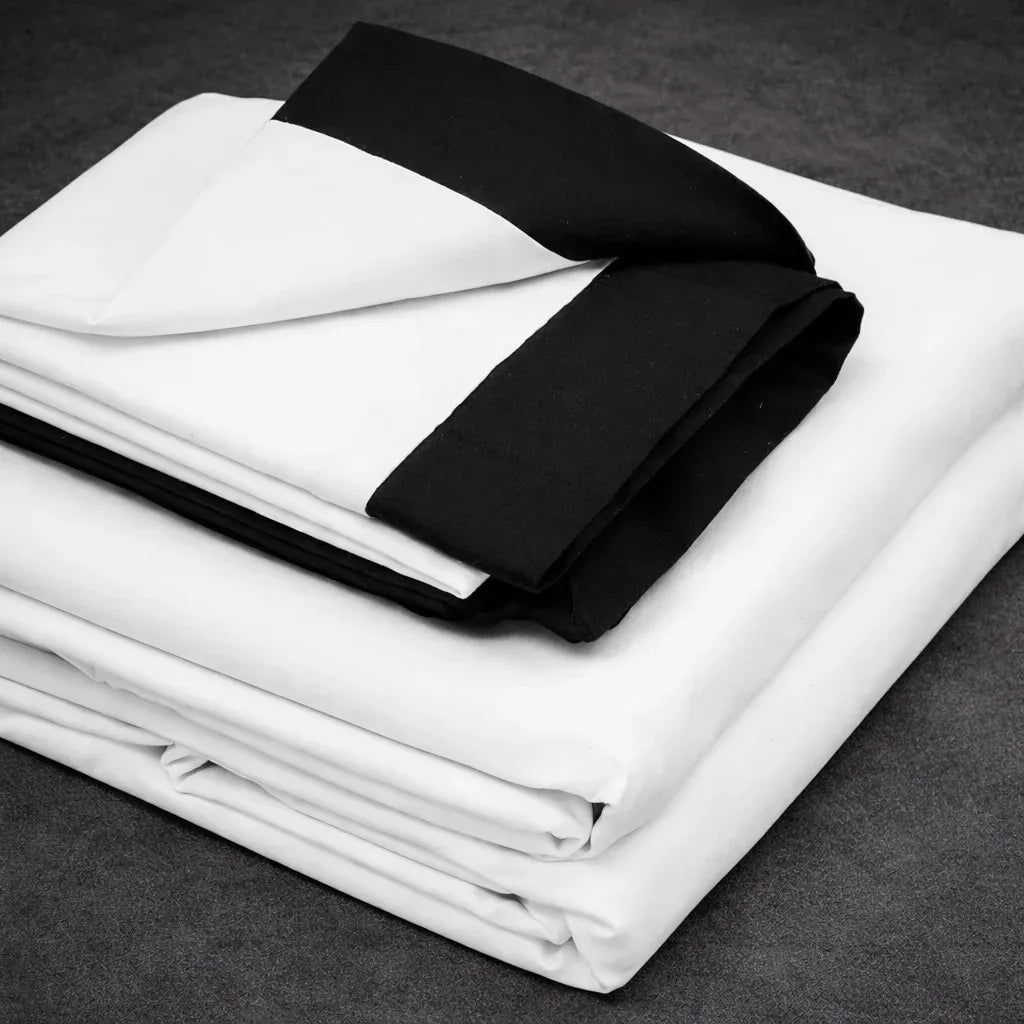 Monochrome Duvet Cover Set - 300 Thread Count