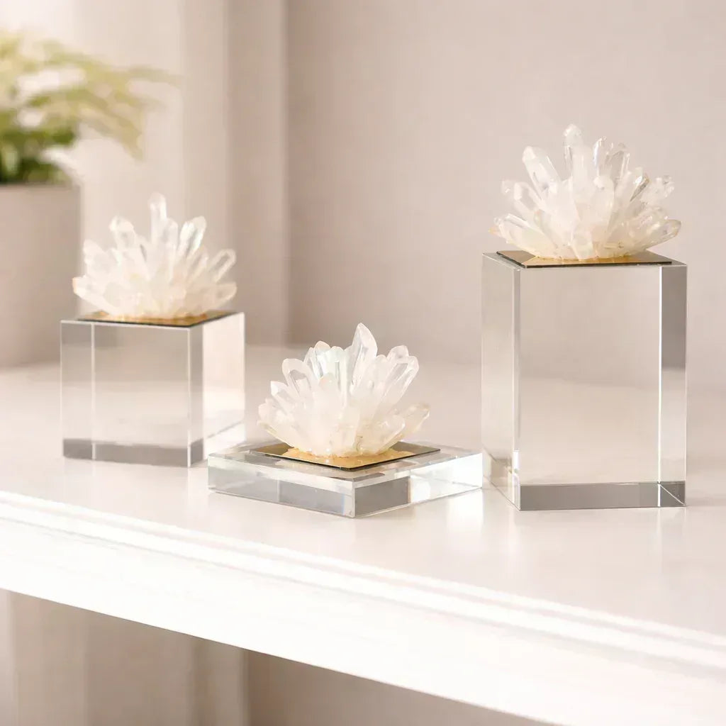 Crystal Flower Ornament
