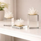 Crystal Flower Ornament