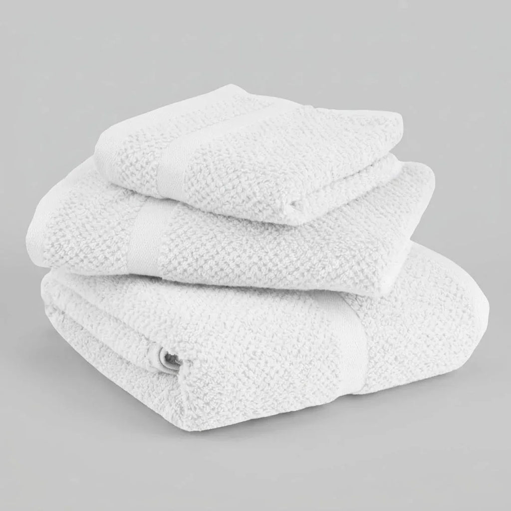 White Weave Towel Collection