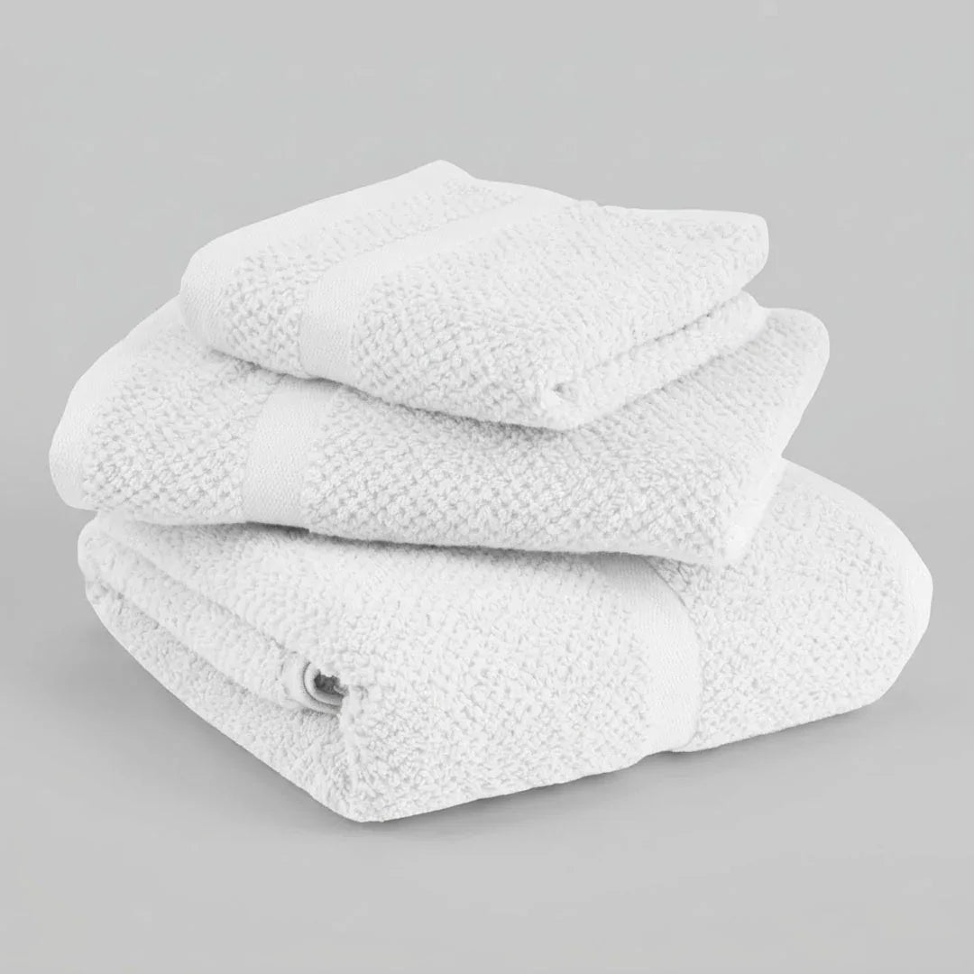 White Weave Towel Collection