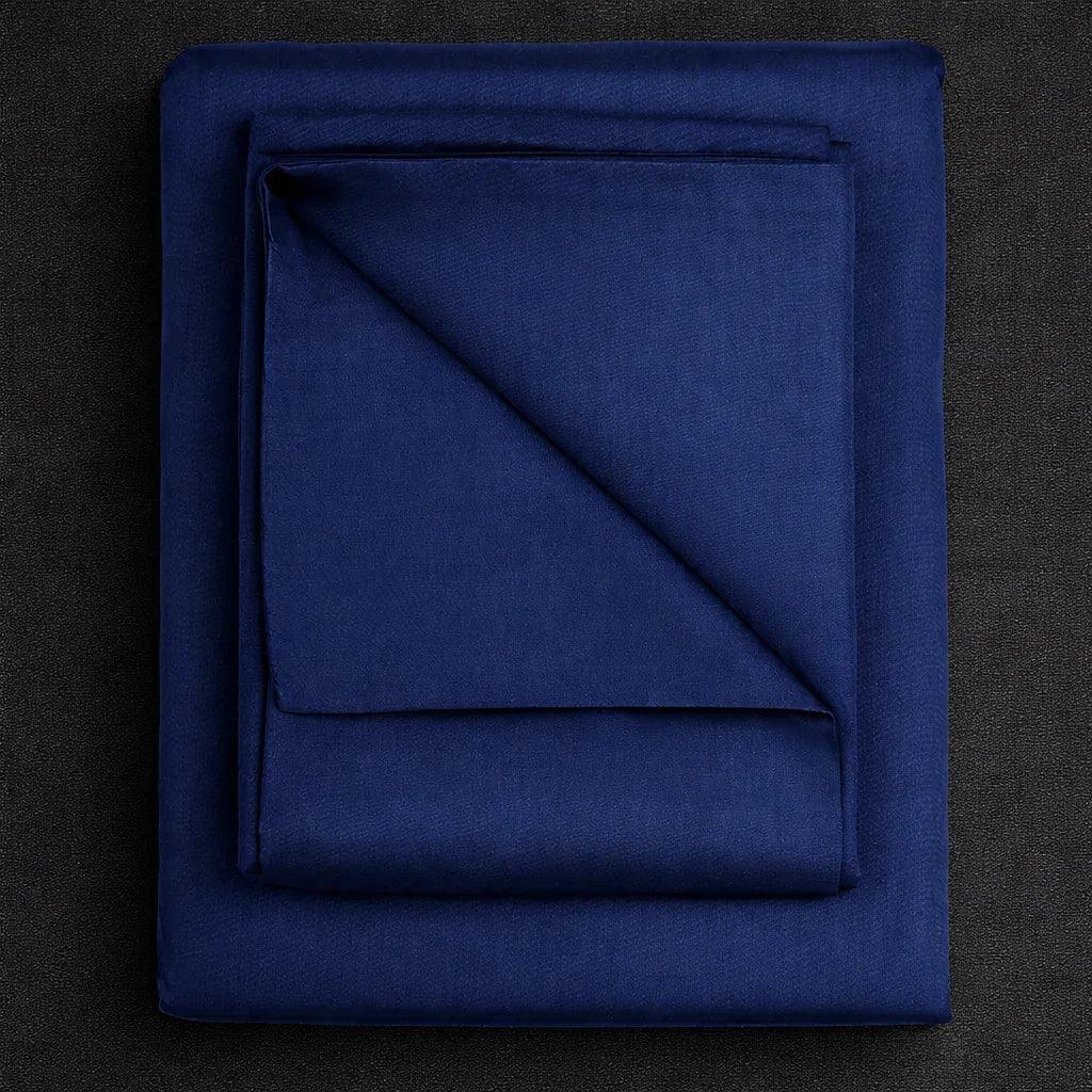 Blue Luxe Bed Sheet Set - 300 Thread Count