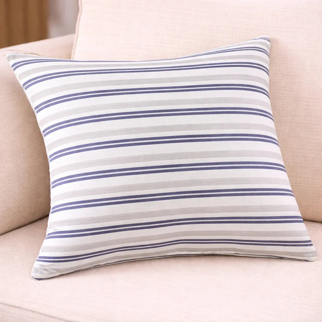 Twilight Lines Cushion Cover - Blue