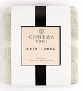 Mint Weave Bath Towel - Grey