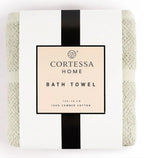 Mint Weave Bath Towel - Grey