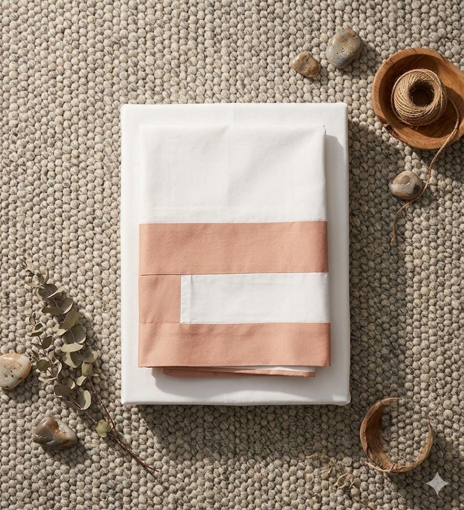 Beige Blend Duvet Cover Set - 300 Thread Count