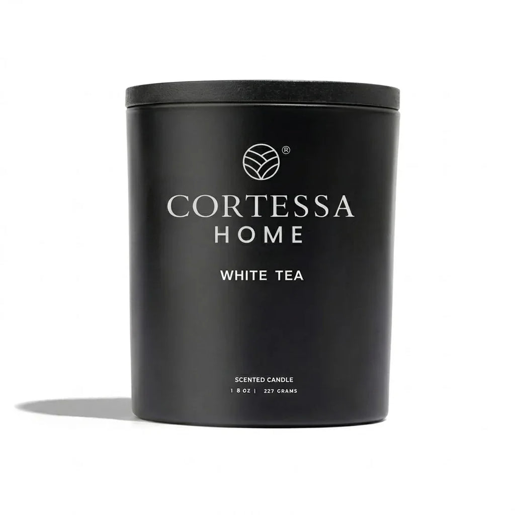 White Tea Scented Candle - 100% Soy Wax