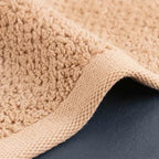 Beige Plush Hand Towel