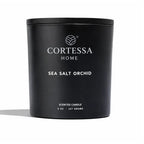 Sea Salt Orchid Scented Candle - 100% Soy Wax