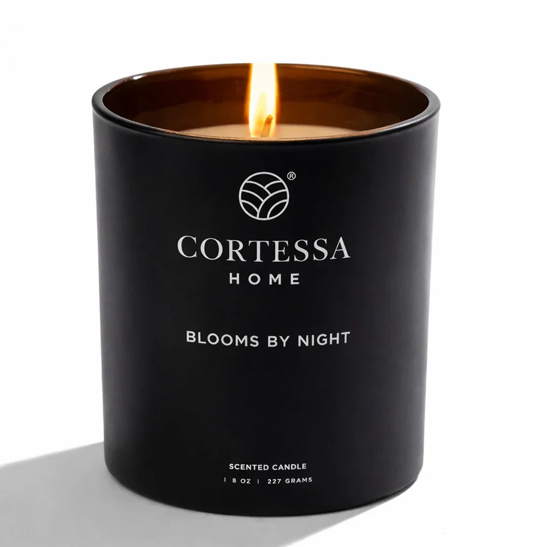 Blooms by Night Scented Candle - 100% Soy Wax
