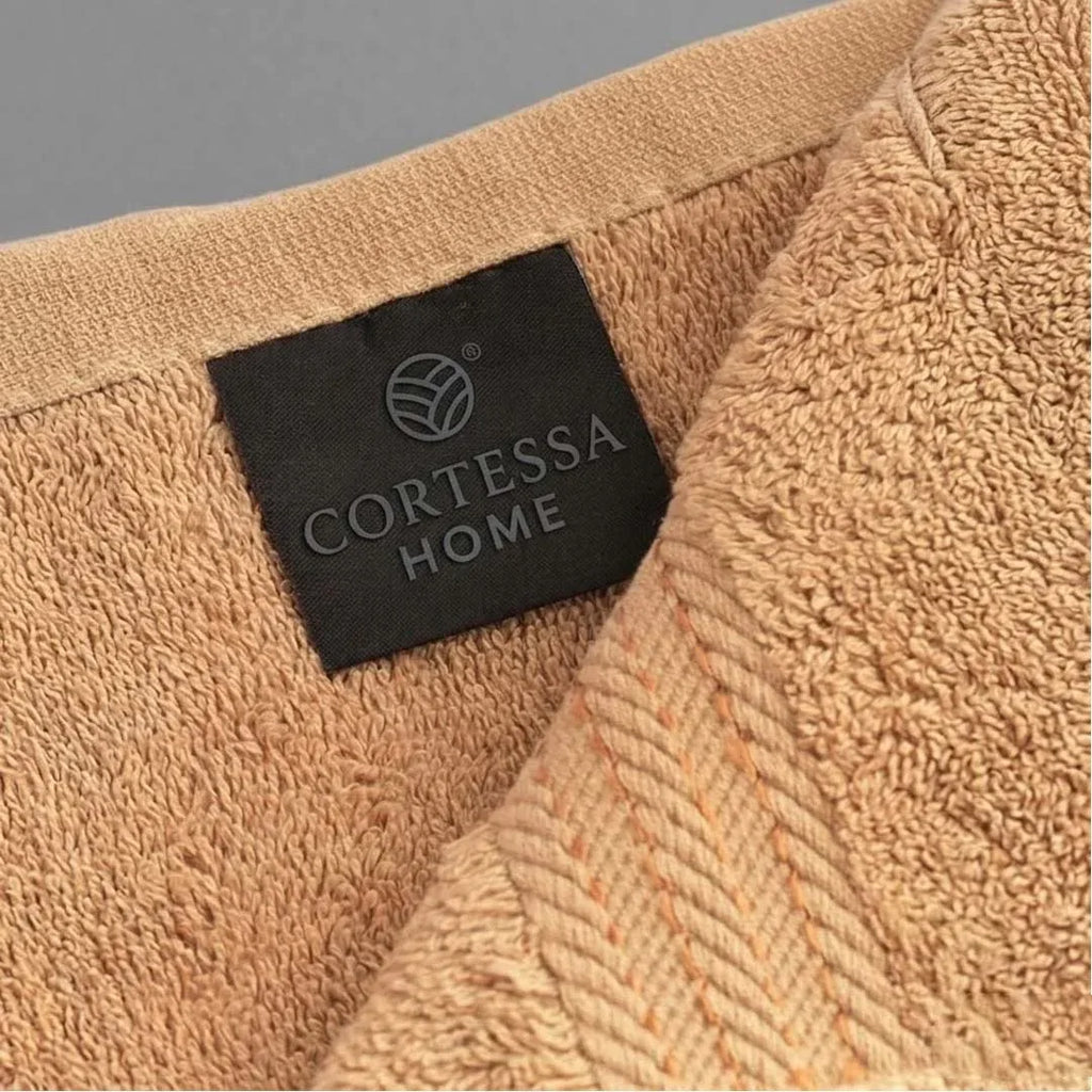 Beige Plush Towel Collection