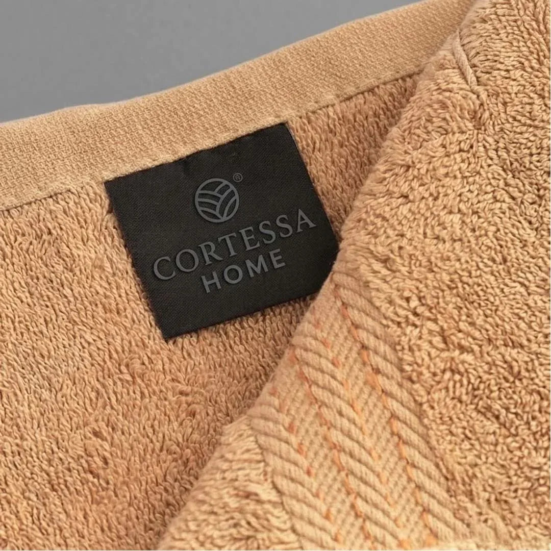 Beige Plush Towel Collection