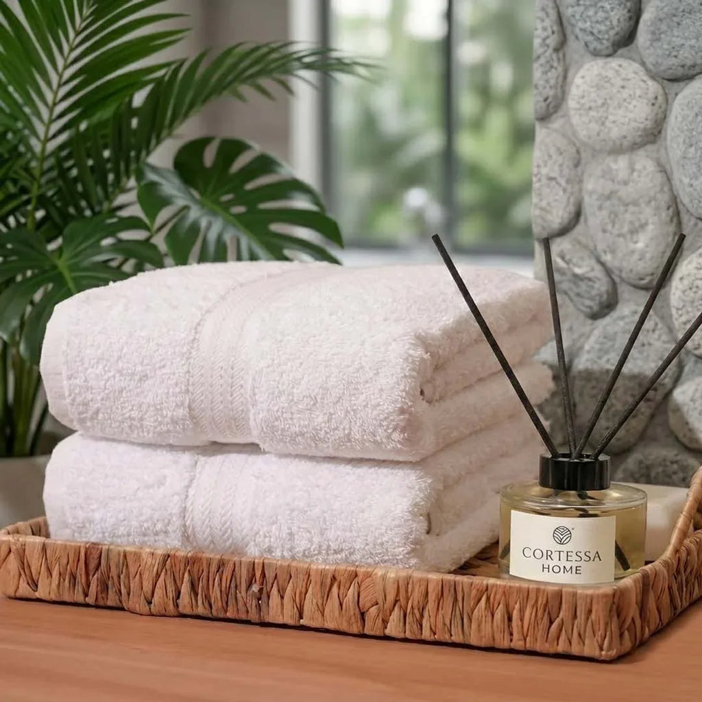 White Plush Towel Collection