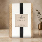 Beige Plush Hand Towel
