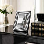 Black & White Pattern Photo Frame