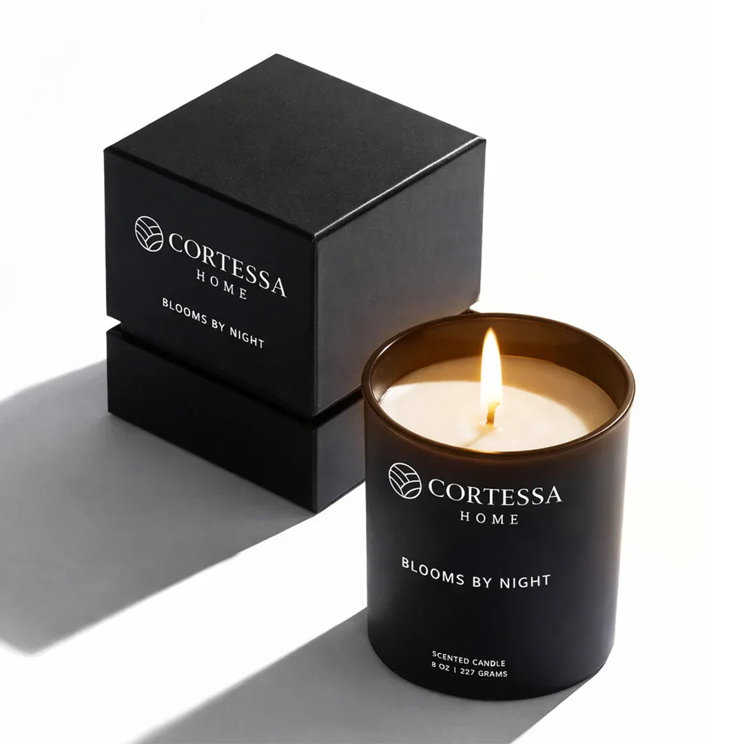 Blooms by Night Scented Candle - 100% Soy Wax