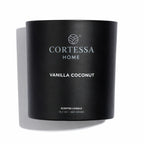 Vanilla Coconut Scented Candle - 100% Soy Wax