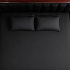 Black Luxe Bed Sheet Set - 300 Thread Count