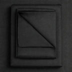 Black Luxe Bed Sheet Set - 300 Thread Count