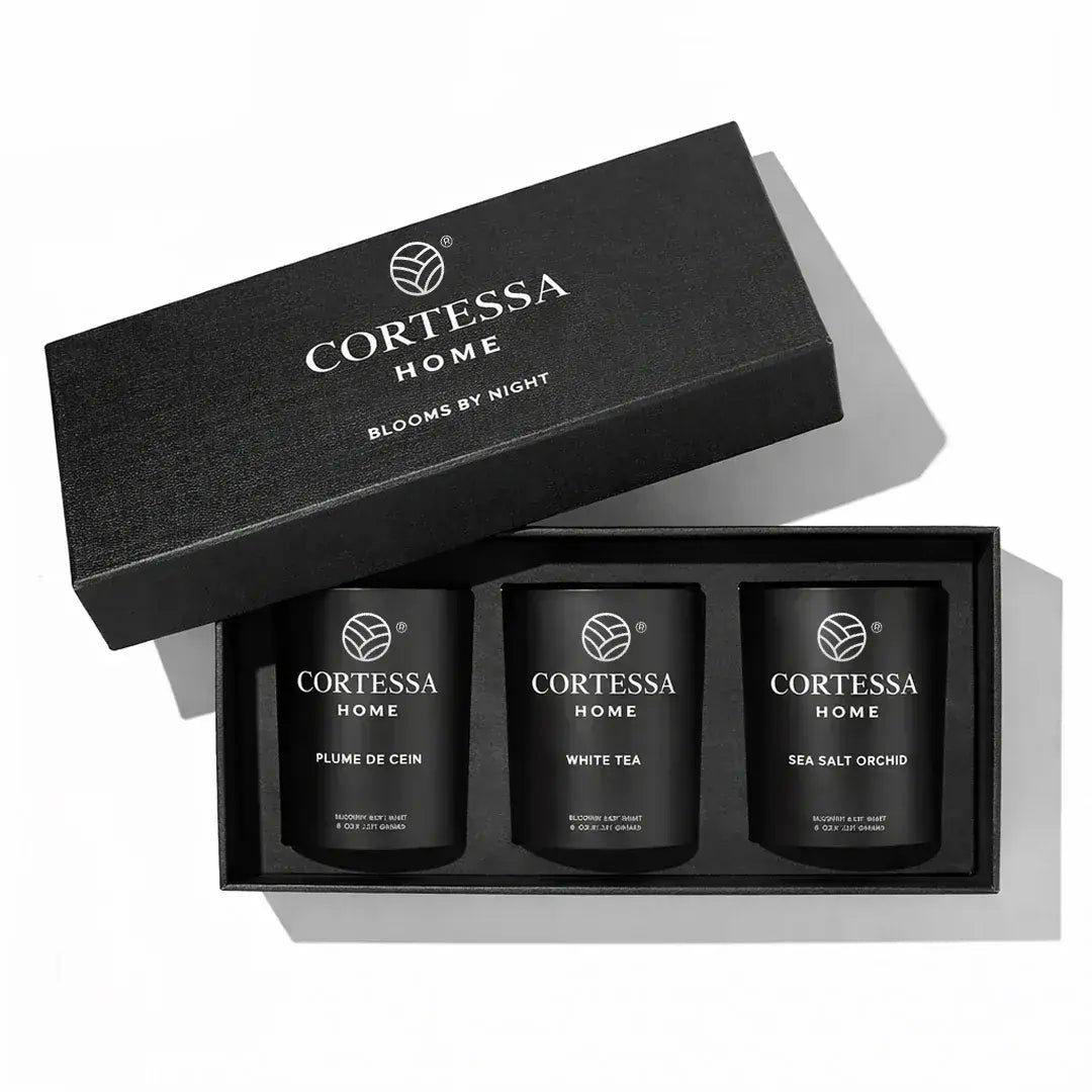 Luxury Scented Candle Gift Set - Set of 3