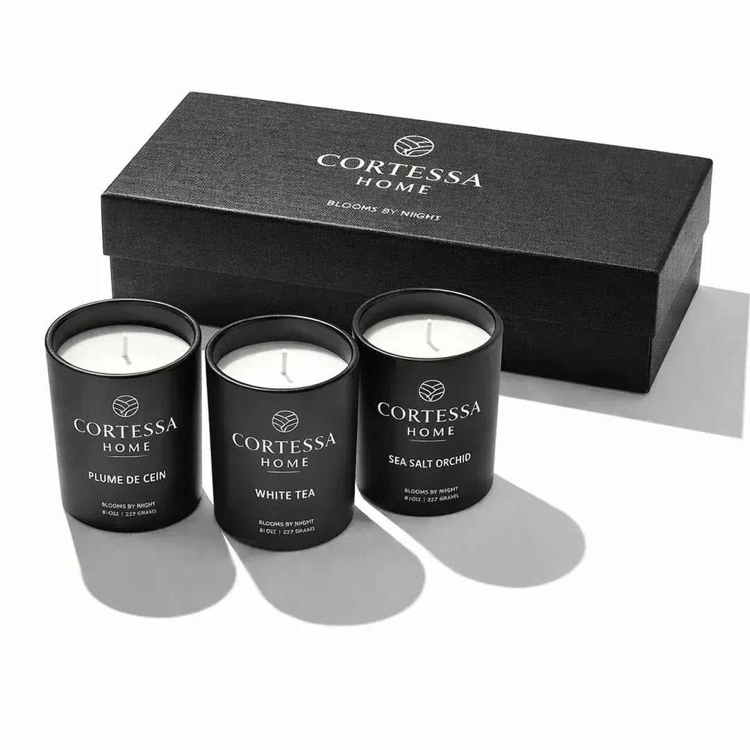 Luxury Scented Candle Gift Set - Set of 3