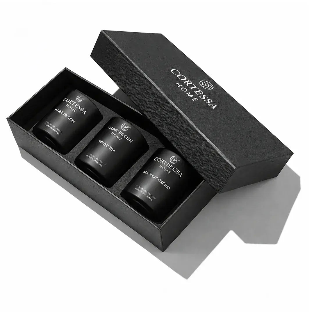 Luxury Scented Candle Gift Set - Set of 3
