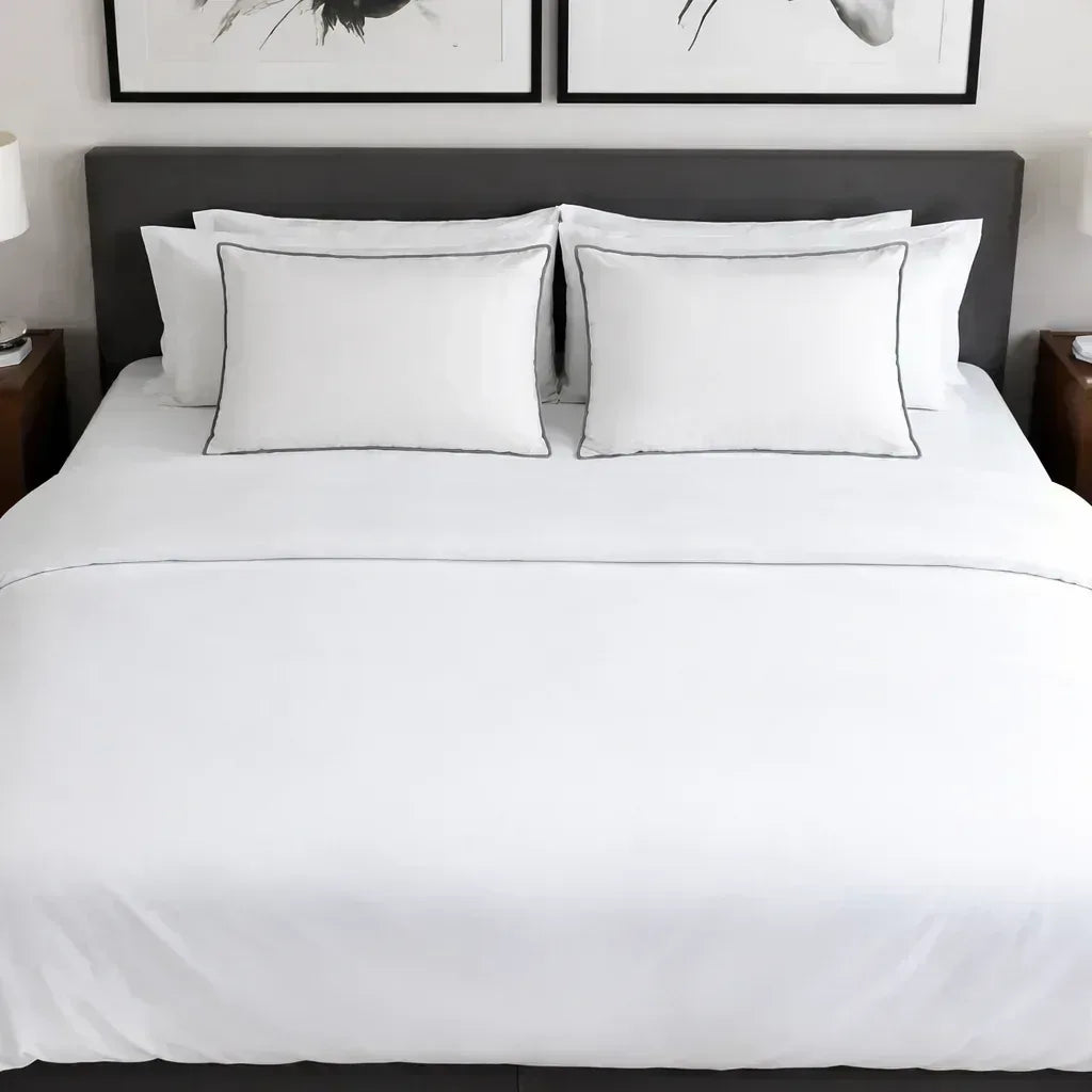 Chrome Duvet Cover Set - 300 Thread Count