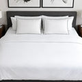 Chrome Duvet Cover Set - 300 Thread Count