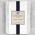 White Weave Hand Towel
