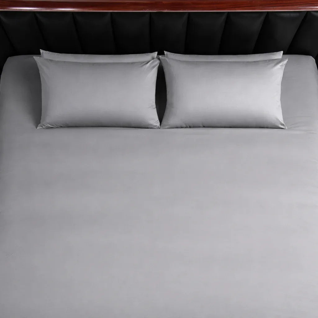 Grey Luxe Bed Sheet Set - 300 Thread Count