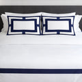 Navy Blend Duvet Cover Set - 300 Thread Count
