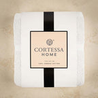 White Weave Bath Towel